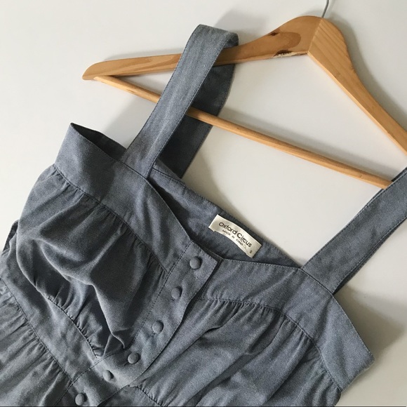 Oxford Circus Chambray Bubble Dress - Picture 6 of 7